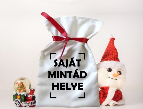 Mikulás zsák saját képpel-névvel