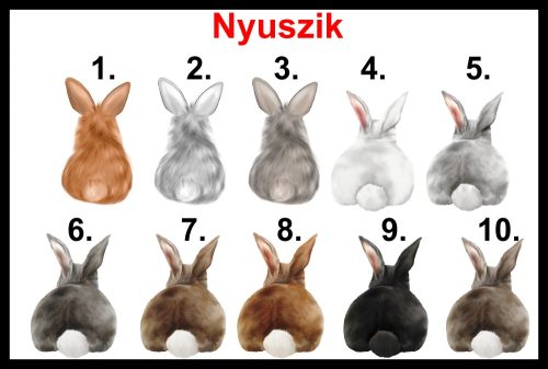 Boldog nyuszit egyedi bögre