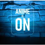 Anime is On 3D hatású led lámpa