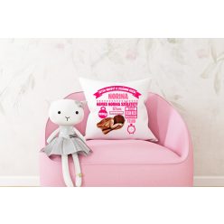 Babás születési párna lányos