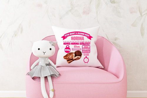 Babás születési párna lányos
