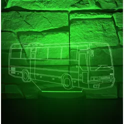 Ikarus 396 3D hatású led lámpa