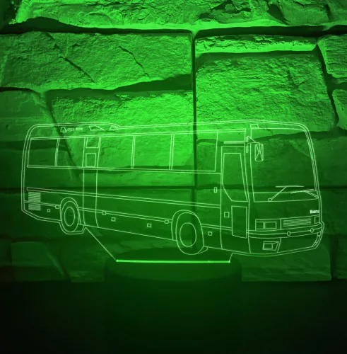 Ikarus 396 3D hatású led lámpa