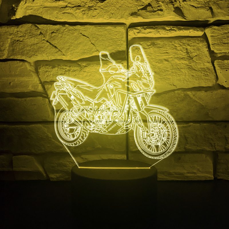 Honda Africa Twin crf 1000 3D hatású led lámpa