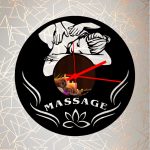 Massage sziluett óra