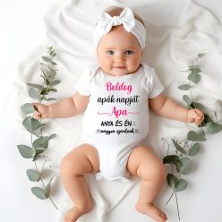   Boldog Apák Napját baba body – Anya és én nagyon szeretünk