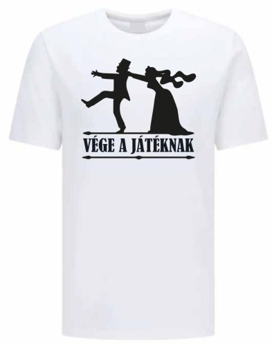Vége a játéknak férfi póló