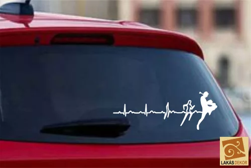 Muay Thai autós matrica