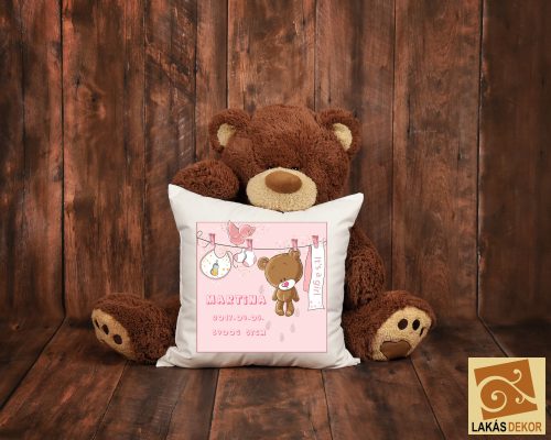 2. Macis Baba párnahuzat kislányos  