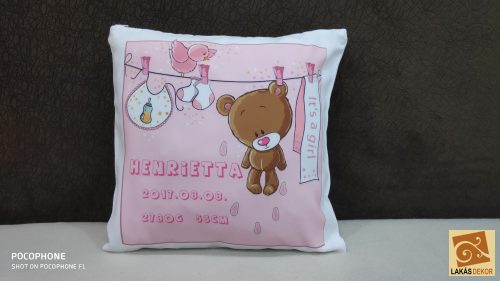 2. Macis Baba párnahuzat kislányos  