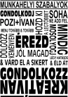 Munkahelyi szabályok falmatrica