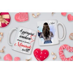 Egyedi Mama-Unoka bögre Baba