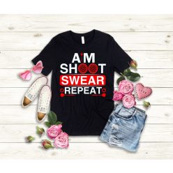 Aim Shoot Swear Repart Darts női póló