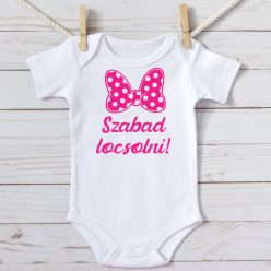   Szabad locsolni!– Pöttyös Masnis Kislány Húsvéti Baba Body