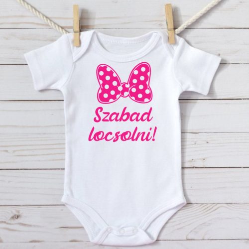 Szabad locsolni!– Pöttyös Masnis Kislány Húsvéti Baba Body