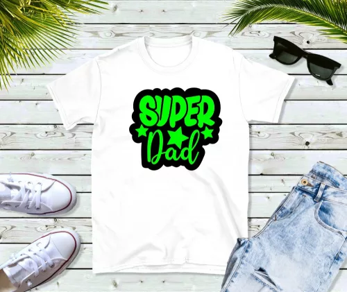 3. Super dad férfi póló