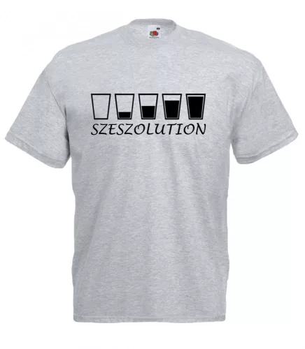 Szeszolution férfi póló