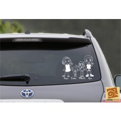 Anya Kislány Lány Apa Autósmatrica