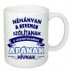 Legfontosabbak apának hívnak Egyedi bögre