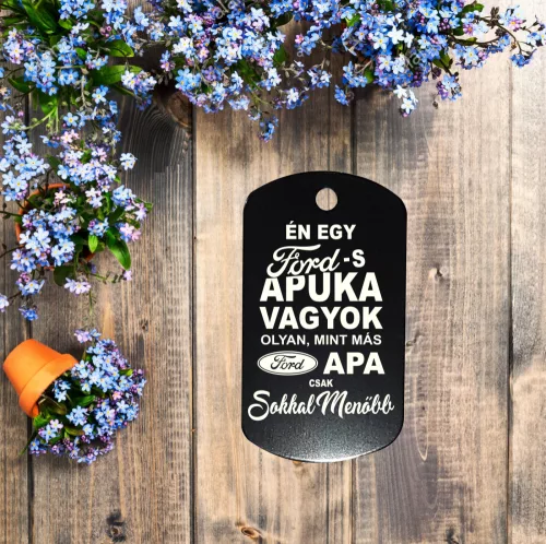 Fordos apuka kulcstartó 