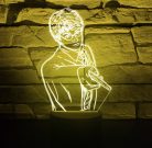 Harry Potter 7 színű 3D LED lámpa