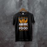 Anime, Videogames or Food férfi póló