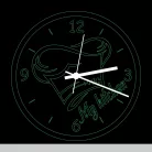 1. Konyhai órás gravírozott Led tábla 