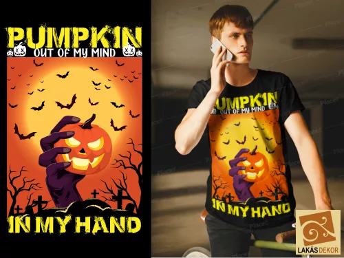 Pumpkin out of my mind Halloween póló