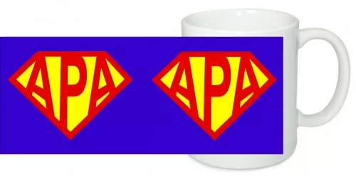 Superapa Egyedi bögre