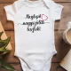 Nagyszülő Bejelentő Baba Body – "Meglepi! Nagyszülők Lesztek!"