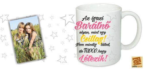 Egy igazi barátnő, saját képpel