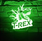 Dinos 7 színű 3D LED lámpa