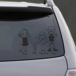 Anya Apa Lány kislány 2 autósmatrica
