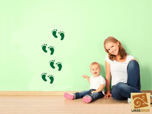 Láblenyomat bébi 3pár/csomag