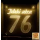 Utca név, házszám LED tábla (Telibe gravírozva)