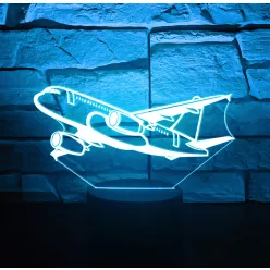 Repülő 3D hatású led lámpa