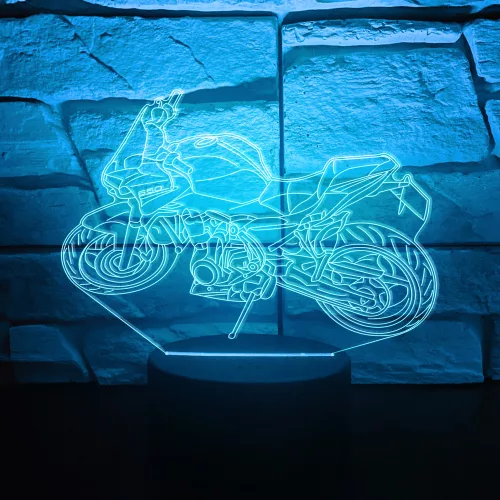 Kawasaki Z650 3D hatású led lámpa