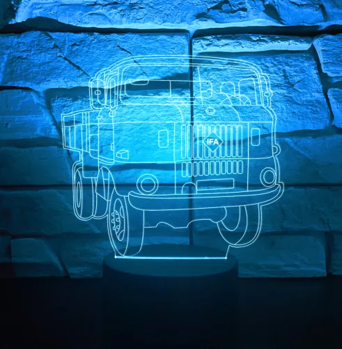 IFA 3D hatású led lámpa