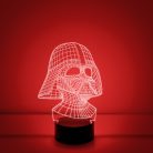 Darth Vader 7 színű 3D LED lámpa