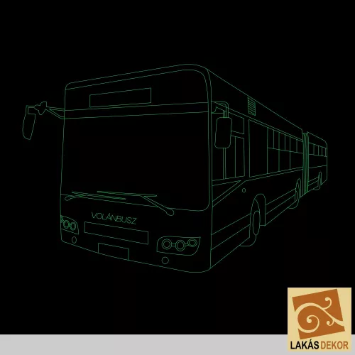 Busz 3 Ledtábla