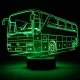 Mercedes Benz Turismo busz 3D lámpa