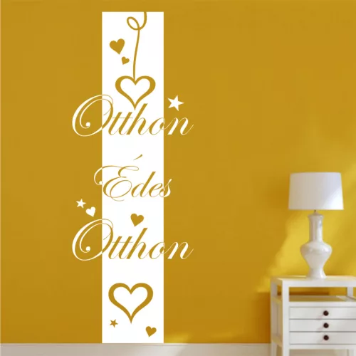 Otthon édes otthon falikép falmatrica