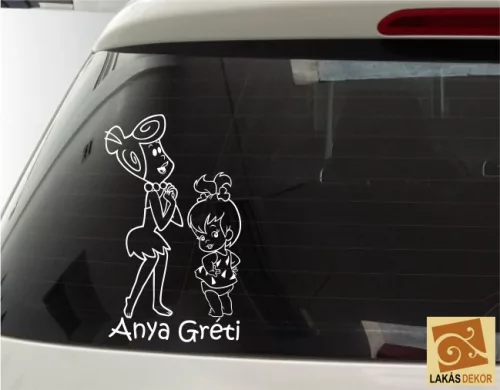 Anya, Kislánya Autómatrica, Baba a kocsiban