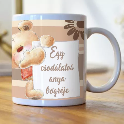 Egy csodálatos anya bögréje – Megható idézetes ajándék anyáknak