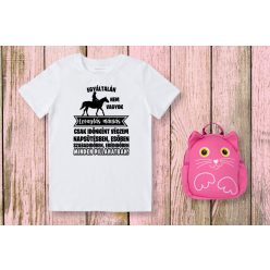 Egyáltalán nem vagyok lovaglás mániás gyerek póló