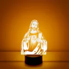 Jézus 7 színű 3D LED lámpa