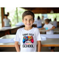 Game Over Back To School gyerek póló