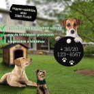 4. Kör alakú biléta, 1 oldal: telefonszám vagy név, tappanccsal