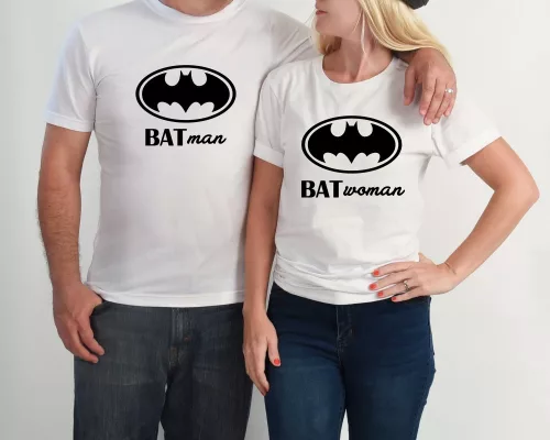 BATman-BATwomen páros póló