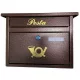 Postaláda Apolló antik bronz 355x285x120